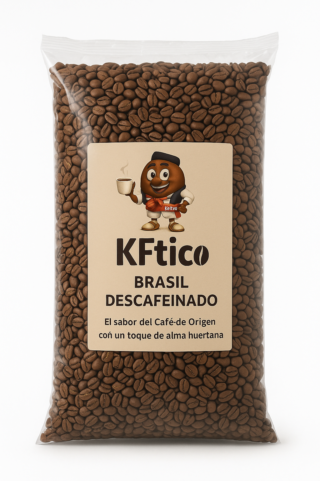BRASIL DESCAFEINADO KFTICO GRANO BOLSA 1K-12K