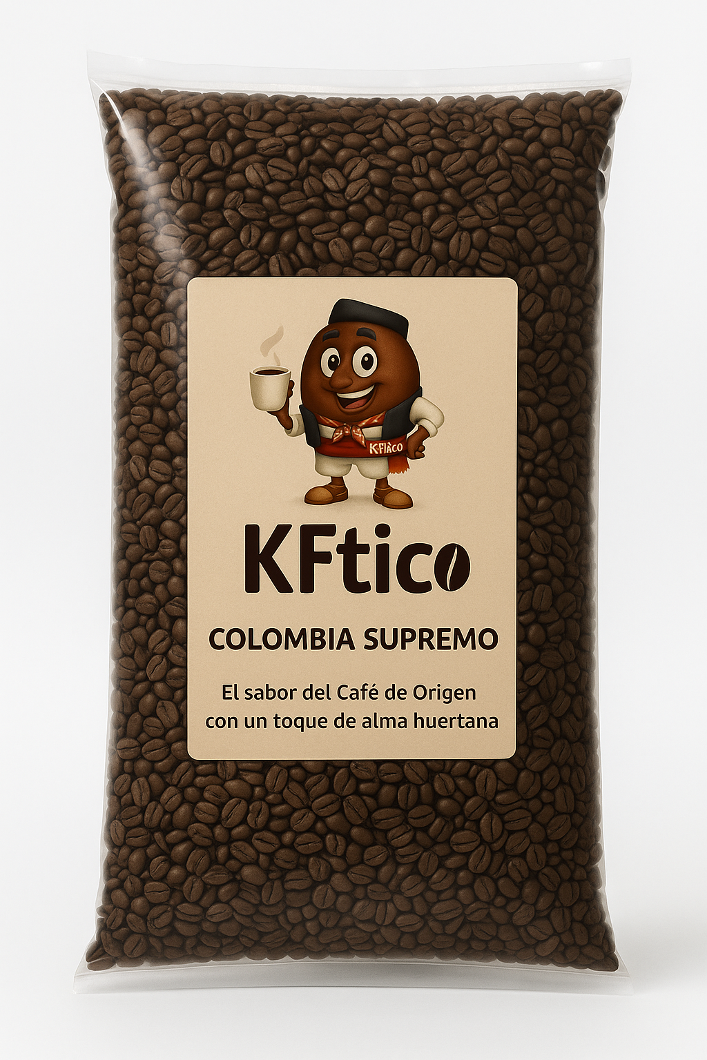 COLOMBIA KFTICO GRANO BOLSA 1k - 12K