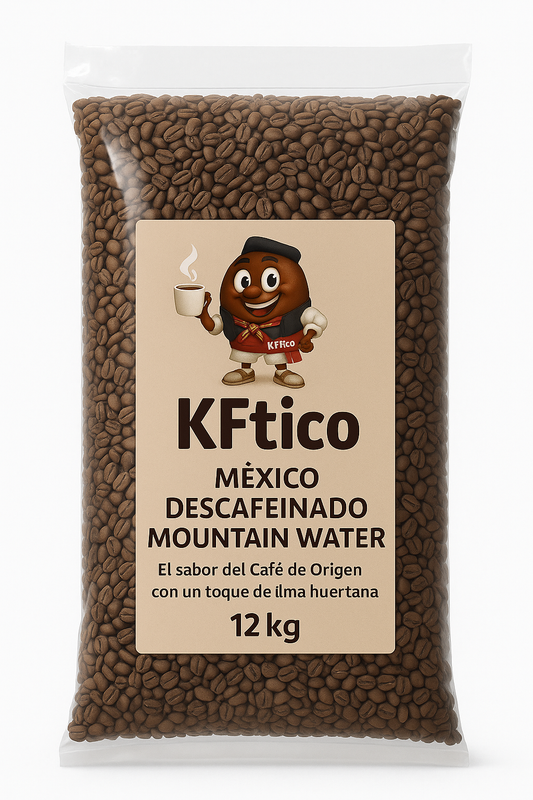 MEXICO DESCAFEINADO KFTICO GRANO BOLSA 1K - 12K