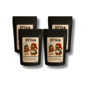 COLOMBIA SUPREMO DESCAFEINADO KFTICO Pack 4x250g